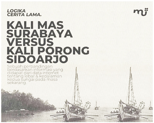 Kali Mas Surabaya  Vs KALI Porong Sidoarjo